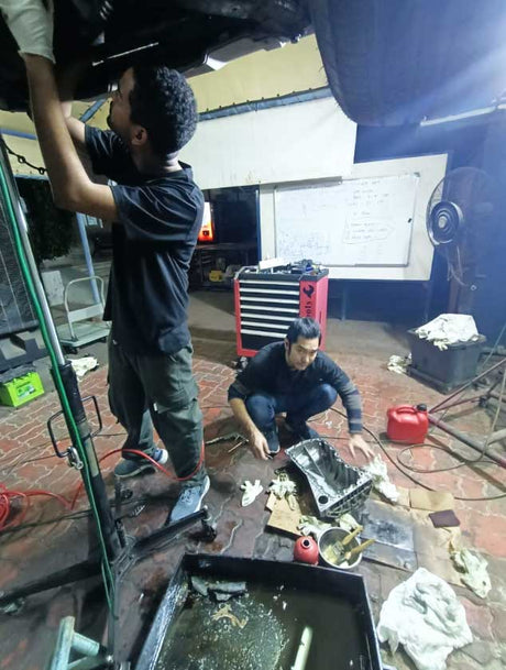 Renault Duster Repair Oil Pan Leak in Dubai