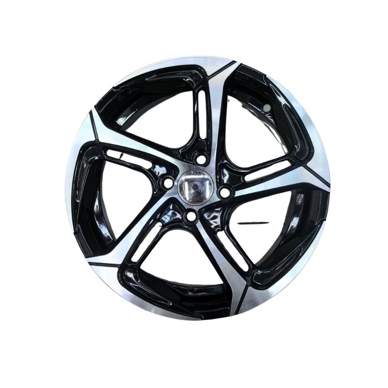 15" Matte Black Alloy Rim - 4x100 PCD, 6.5" Width, 35mm Offset, 67.1mm Center Bore - Part No. 151068N