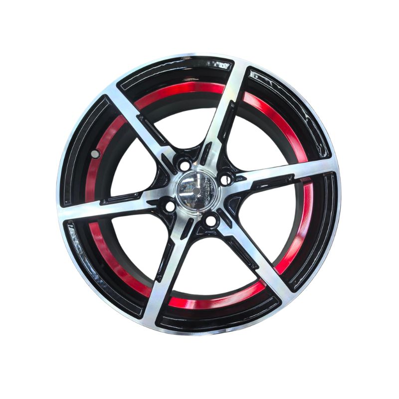 15" Matte Black Lacquered Rim - 4x100 PCD, 6.5" Width, 35mm Offset, 67.1mm Centre Bore - Part No. 151084N