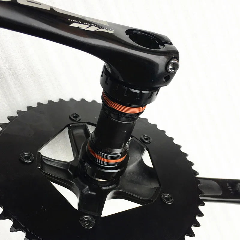 OTA Fixie Crankset , Single Speed Bicycle Crank, Fixed Gear Bike Parts, 48T, 170mm, BCD130, Aluminum Alloy with Hollowtech BB