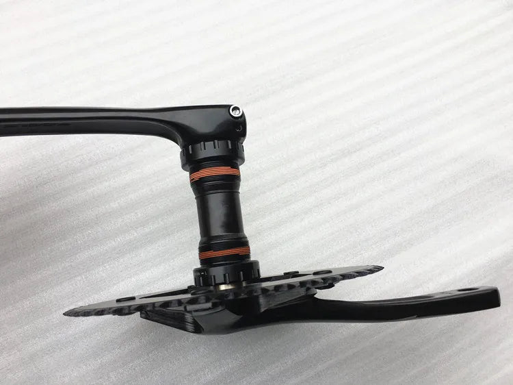 OTA Fixie Crankset , Single Speed Bicycle Crank, Fixed Gear Bike Parts, 48T, 170mm, BCD130, Aluminum Alloy with Hollowtech BB