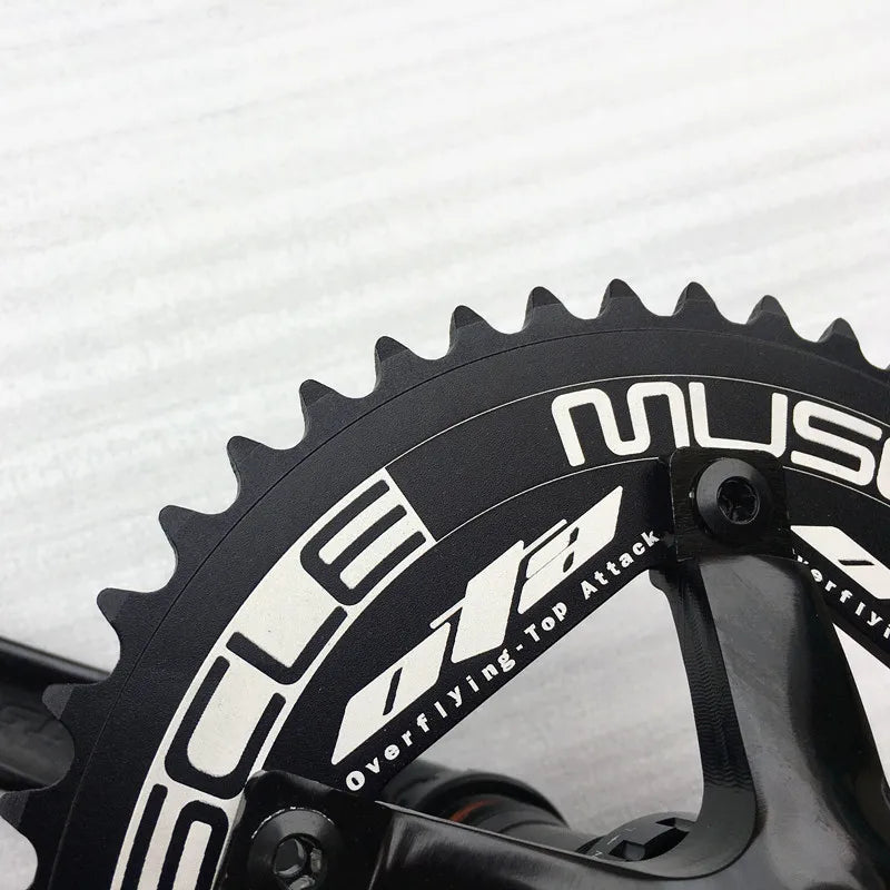 OTA Fixie Crankset , Single Speed Bicycle Crank, Fixed Gear Bike Parts, 48T, 170mm, BCD130, Aluminum Alloy with Hollowtech BB
