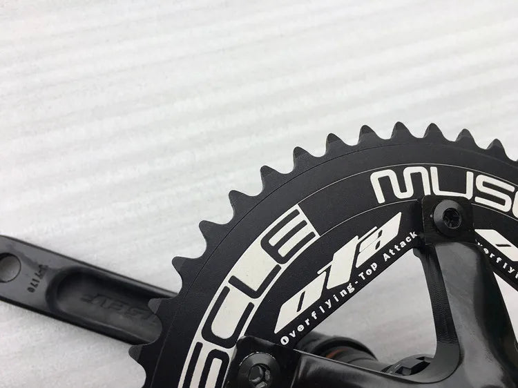OTA Fixie Crankset , Single Speed Bicycle Crank, Fixed Gear Bike Parts, 48T, 170mm, BCD130, Aluminum Alloy with Hollowtech BB