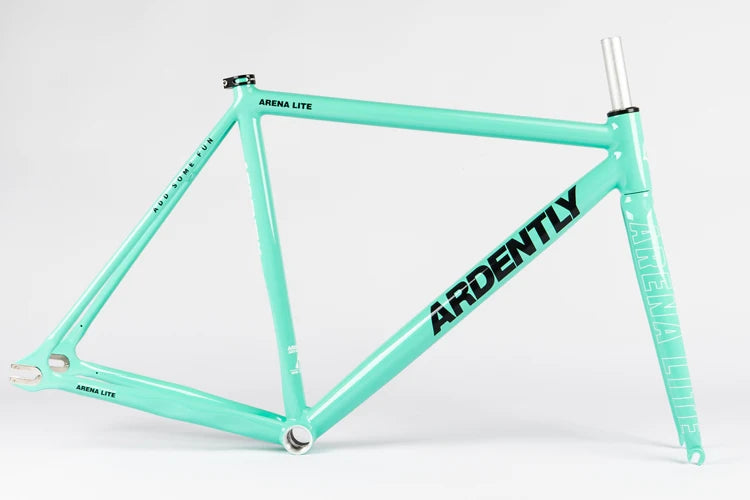 Ardently Lite Frameset 700C Aluminum Fixed Gear Frame & Fork Track Fixie Bike 50CM 52.5CM 55CM Single Speed Bicycle Parts