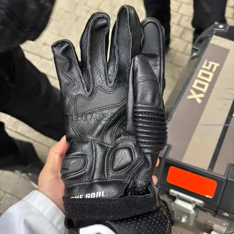 Motorcycle and Motorcycle Riding Gloves with Touch Screen Anti Fall Off-road Riding Full Finger Outdoor Sports Gloves