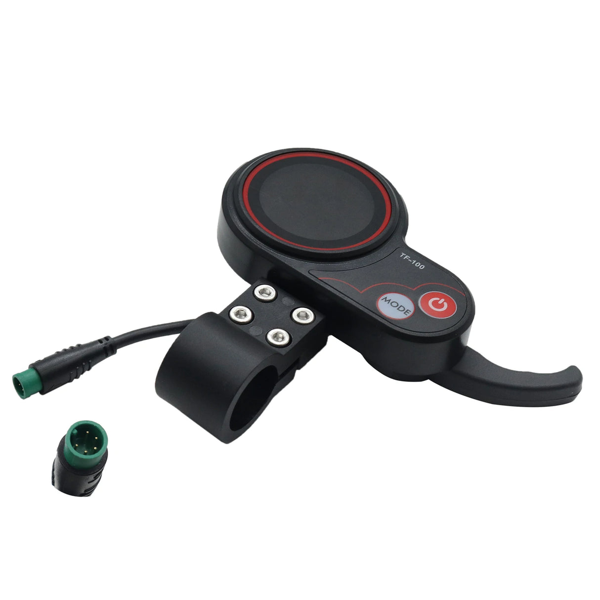 5/ 6 Pin Instrument TF‑100 Communication Speedometer for KUGOO M4 Electric Scooter Kickscooter Display Panel With USB Charging