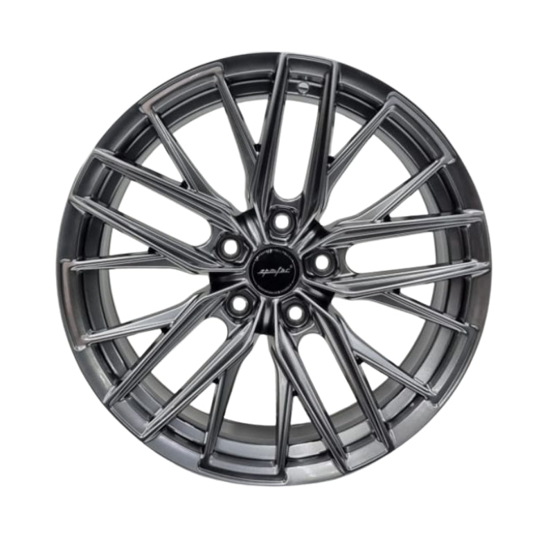 18" Hyper Black F162 Staggered Rims – 18x8.5, 5x120, ET28, CB66.9 (Set of 4)