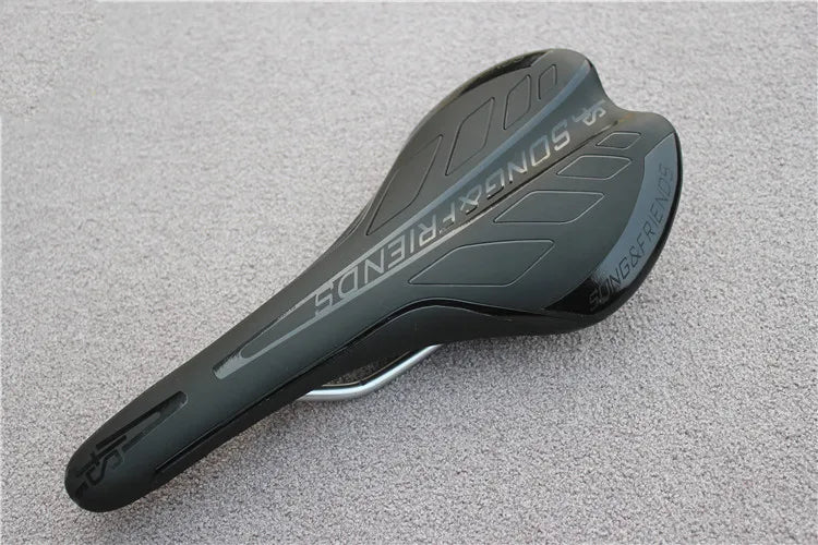 Ultralight Song&friends Fixed Gear Saddle Bicycle racing narrow seat Road Bike Saddle cycling bicicleta Seat bike Spare Parts