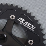 OTA Fixie Bike Crankset, 48T, 170mm Arm, Aluminum Alloy, Single Speed, Track Bicycle, Fixed Gear Bike Part, Chainwheel Sprocket