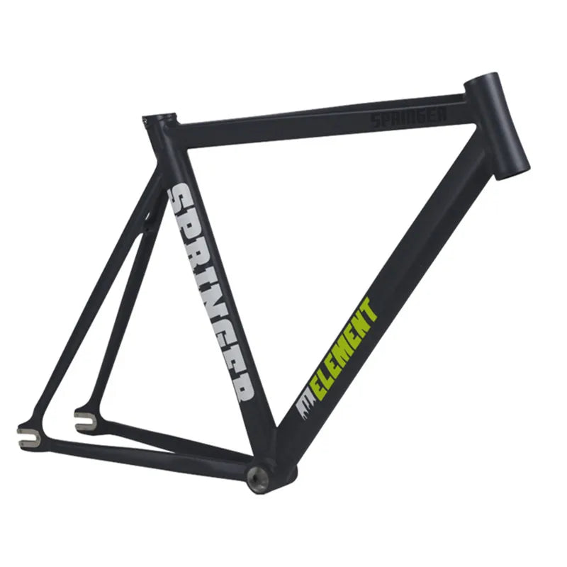 Springer ELEMENT 700c 7005-T6 Aluminum Fixed Gear Frame 51cm Muscle Sensation High Quality Fixie Bike Frameset Bicycle Parts