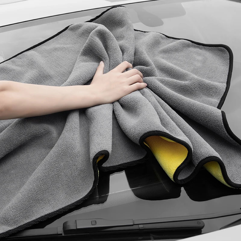 160x60CM Thick Plush Microfiber Towel Car Wash Accessories Super Absorbent Car Cleaning Detailing Cloth Auto Care Drying Towels