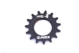 17T Fixed Gear High Quility Bicycle Wheel Cogs Matte Black 7075-T6 Aluminium Alloy Sprocket & Lockring For Fixie Track Bike Hub