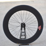 Fixed Gear Bike Wheelset, Aluminum Alloy, Fixie TRACK, Single Speed Bicycle Racing Wheel with 32H Bearing Hub, 70mm, 700C