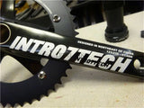 INTRO7-Aluminum Crankset, Fixed Gear Crank, 48T, 170mm, BCD144, Single Speed, TRACK Bike Crank, Bicycle Chainwheel Include BB