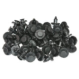 50Pcs/Set 8mm Rivet Retainer Plastic Car Fastener Clip Auto Bumper Fender Push type fixing Clips for Nissan Livina TIIDA Sylphy