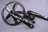 SKEACE Hollowtech Crankset, Fixie Crank, Single Speed Fixed Gear Bike Parts, Track Racing Bicycle Chainring, 48T, 165mm, 144BCD