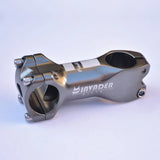 31.8mm -7 Degree Titanium grey Black Bicycle Stem Mountain Road Bike Fixed Gear Bike Stem High-Strength Handlebar 90mm Bike Stem