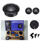 DDT-S30 Car Stereo Speakers Music Soft Dome Balanced Car Tweeters 180W Car Audio Silk Film Speaker Boxes High-Pitched Loud Speak