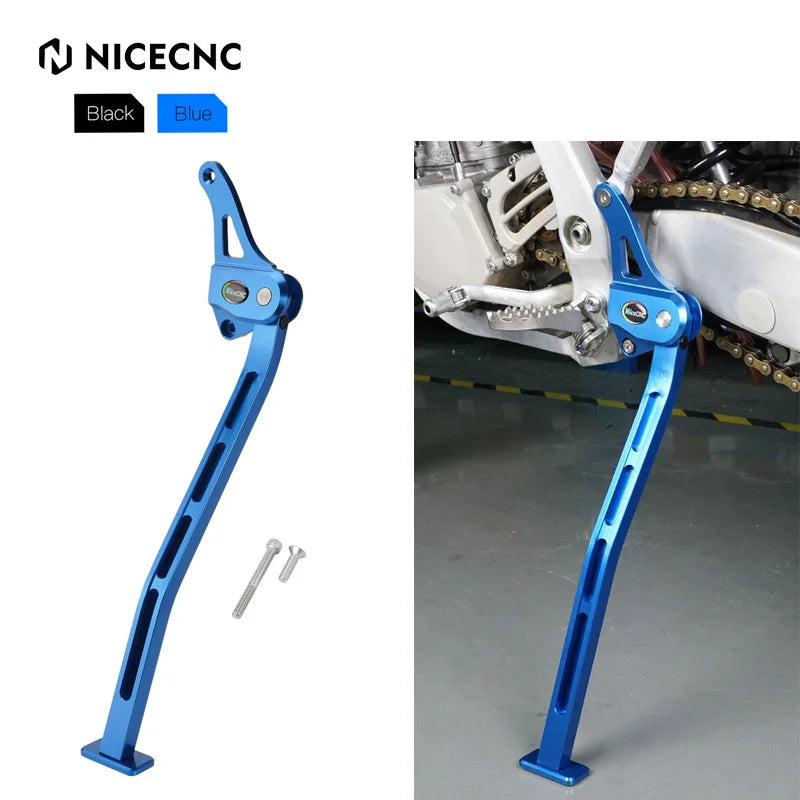 Motocross Side Stand Kickstand For Yamaha YZ250 2005-2024 2023 YZ125 2005-2022 2021 2020 2019 2018 Thickened 6061-T6 Aluminum