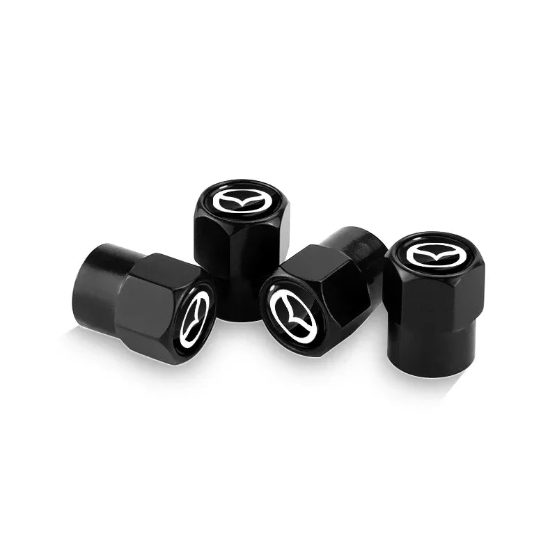 Car Accessories Car Valve Stem Caps Cover Waterproof For Mazda 3 6 CX5 2 CX3 CX9 MX5 RX8 Axela Demio Atenza MS GJI GH BK MP