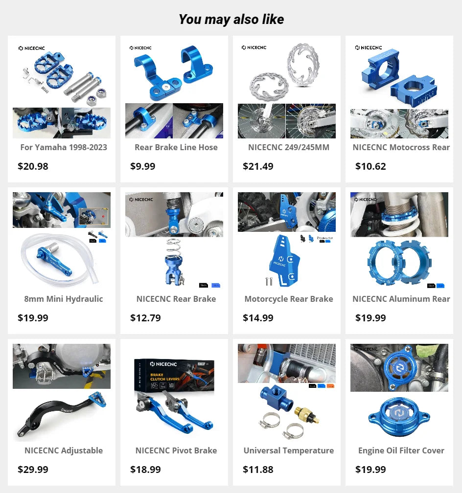 CNC Aluminum Kickstand Side Stand For Yamaha YZ450F 2014-2022 YZ250F 2014-2023 2022 2021 2020 2019 2018 YZ 250F 450F Accessories