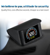 P10 PRO Car OBD2 Head Up Display Digital Speedometer On Board Computer Overspeed Alarm Engine Fault Code Electronic Accessories