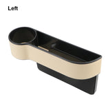 Car Organizer Auto Crevice Pocket USB Chargers Phone Bottle Cups Holder Seat Gap Slit Leather Storage Box Car Accessories