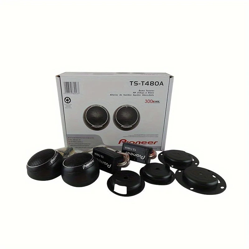 Car Stereo Speakers Music Car Tweeters 300W Car Audio Silk Film Speaker Boxes High-Pitched Modificat Tweeters