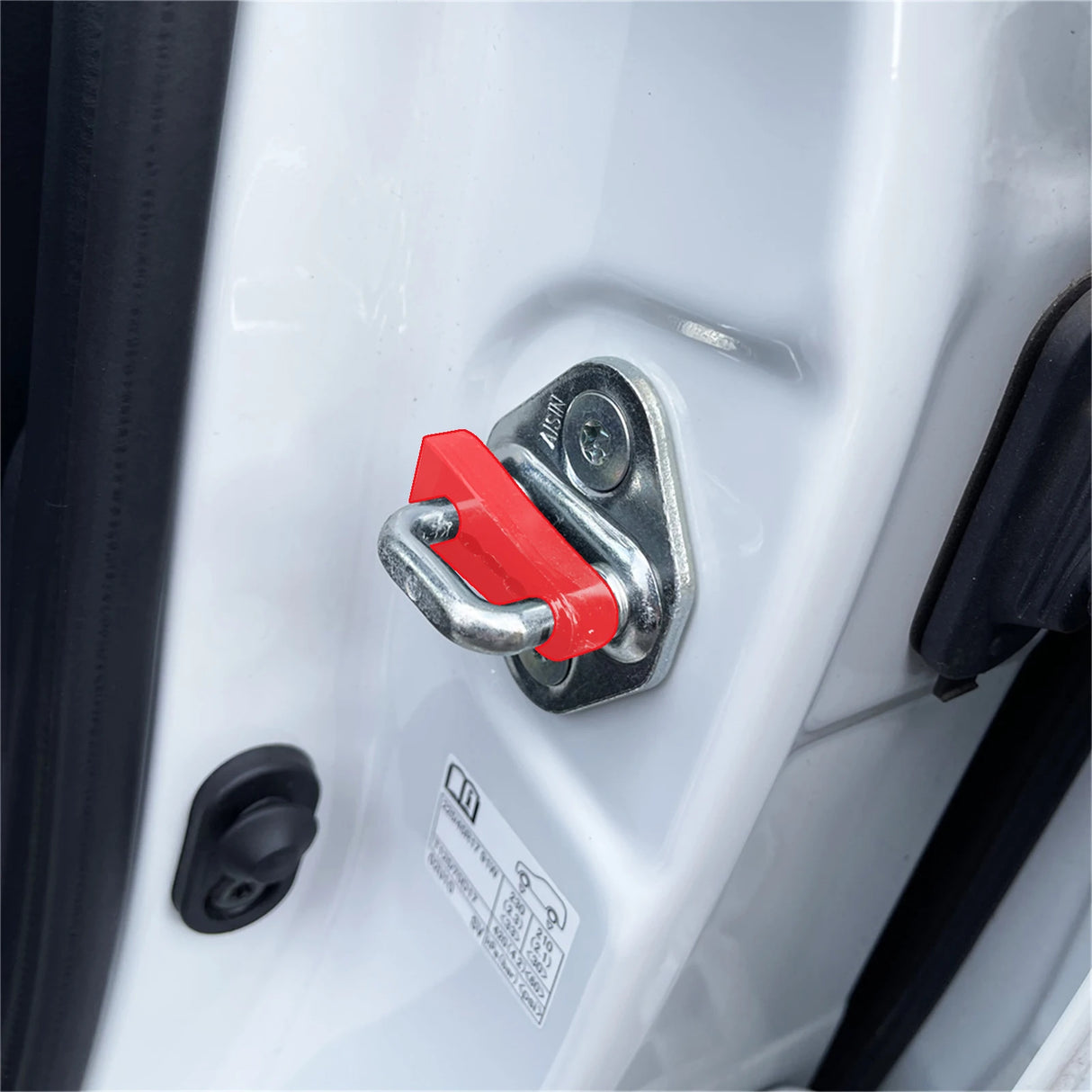 Shock Absorber Rubber For Mitsubishi Pajero Lancer Outlander ASX Montero Shogun Sport L200 Car Door Lock Striker Buffer Damping