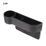 Car Organizer Auto Crevice Pocket USB Chargers Phone Bottle Cups Holder Seat Gap Slit Leather Storage Box Car Accessories