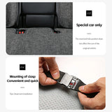 Car Flax Seat Pad Cover Comfortable Non-slip Breathable Front Rear Seatback Cushion For Tesla Model 3 Model Y