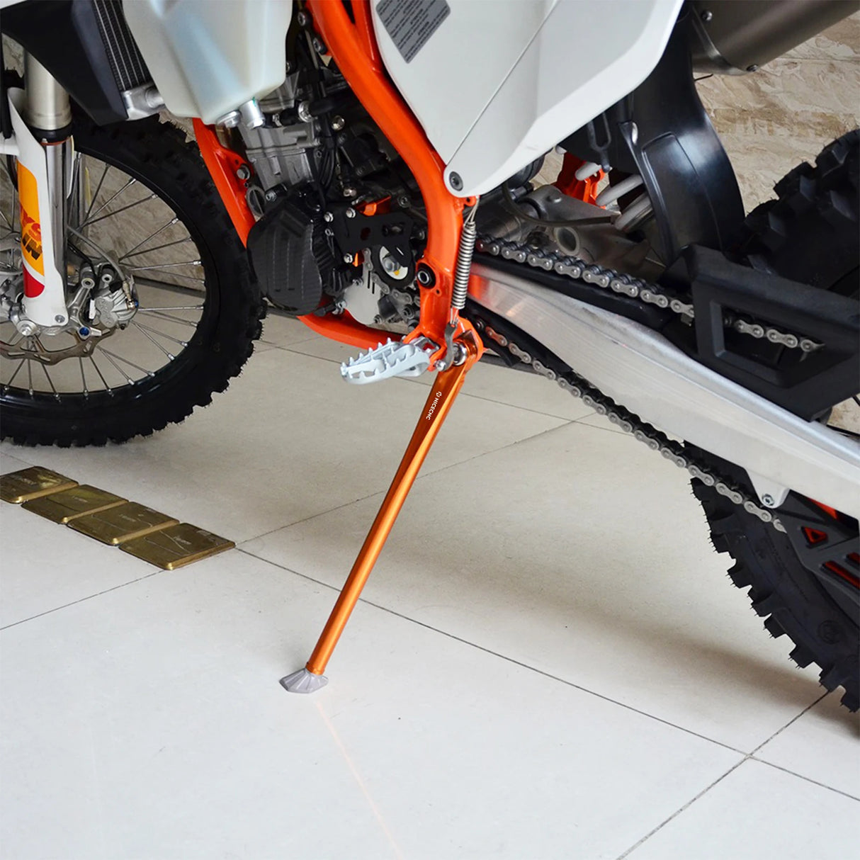 For Husqvarna TE 300 25MM Shorty Kickstand Side Stand TE 250 FE 350 FE 450 FE 501 TX 300 2014-2022 For KTM EXC 300 GasGas EC 300