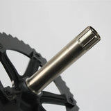 INTRO7-Aluminum Crankset, Fixed Gear Crank, 48T, 170mm, BCD144, Single Speed, TRACK Bike Crank, Bicycle Chainwheel Include BB