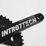 INTRO7-Aluminum Crankset, Fixed Gear Crank, 48T, 170mm, BCD144, Single Speed, TRACK Bike Crank, Bicycle Chainwheel Include BB