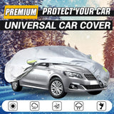 Universal Car Cover Waterproof Dustproof Car Cover UV Protective Car Cover Exterior Snow Protection Covers Car Accessories