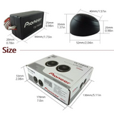 Car Stereo Speakers Music Car Tweeters 300W Car Audio Silk Film Speaker Boxes High-Pitched Modificat Tweeters