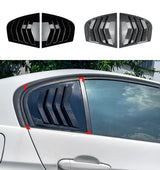 For BMW Accessories 3 Series E90 320i 330i M3 2005-2011 Car Rear Side Window Louver Air Vents Windshield Decoration Cover