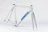 Ardently Lite Frameset 700C Aluminum Fixed Gear Frame & Fork Track Fixie Bike 50CM 52.5CM 55CM Single Speed Bicycle Parts