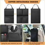 Universal Car Trunk Organizer Large Capacity Oxford Cloth Rear Seat Storage Cargo Rack Removable Seat Back Hanging Organizer