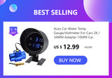 New Car HUD B3 OBD Head Up Display Multifunctional Display of Time Speed Driving Distance Driving Time Fuel Consumption Voltage