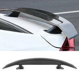 47" GT Style Carbon Fiber Black Look Universal Use Rear Trunk Lid Car Spoiler Wings For Mostly Sedan Coupe Vehicles