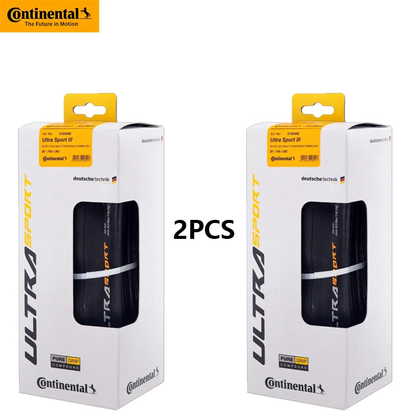 Continental ULTRA SPORT Ⅲ GRAND SPORT RACE Bike Tire 700x23C/25C/28C For Road Bike Vehicle Folding Anti Puncture Bicycle Tyre