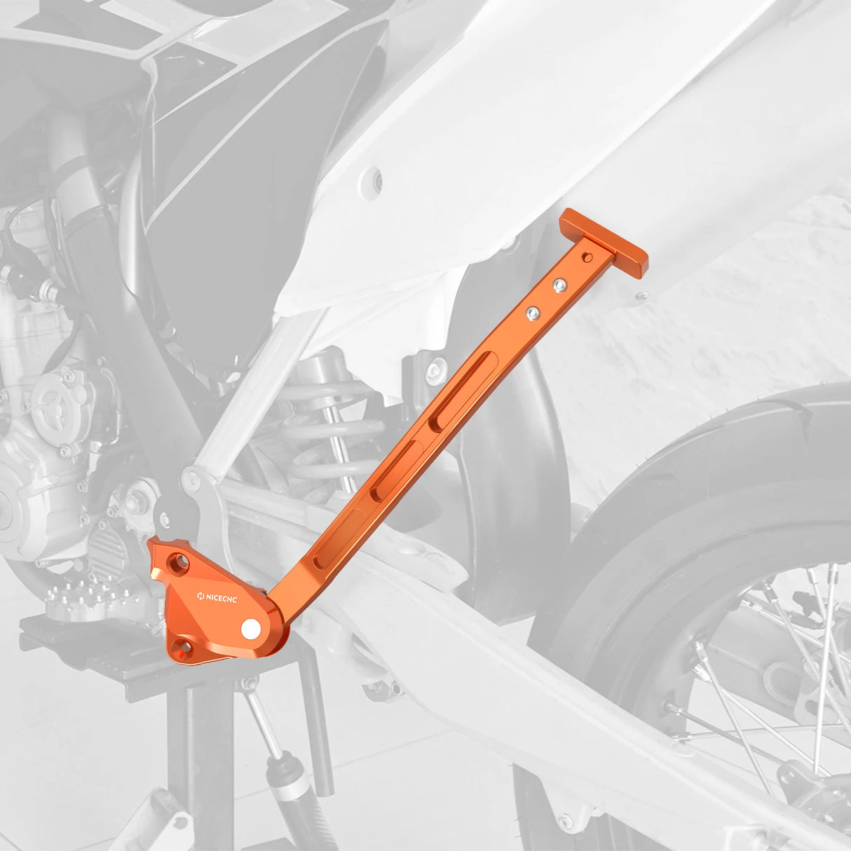 For 2016-2024 KTM SX-F 450 25MM Adjustable Kickstand Side Stand For GasGas MC 125 250F 450F 2021-2024 Husqvarna FC 250 350 450