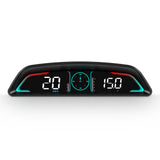 New Car HUD B3 OBD Head Up Display Multifunctional Display of Time Speed Driving Distance Driving Time Fuel Consumption Voltage