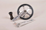 SKEACE Hollowtech Crankset, Fixie Crank, Single Speed Fixed Gear Bike Parts, Track Racing Bicycle Chainring, 48T, 165mm, 144BCD