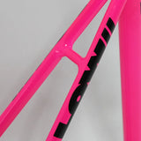 Fixed Gear Bike Frame, Aluminum Fixie Frameset, Carbon Fork, Single Speed Track, High Quality Bicycle Parts, 700C, 53cm, 55cm