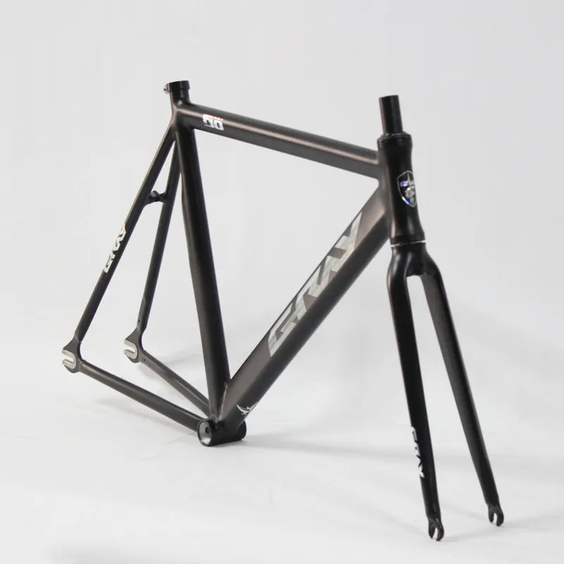 GRAY F10 Fixed Gear Frame, Aluminum Single Speed Racing Bicycle Frames, 52cm 55cm, High Quality Track Frameset, Bike Parts, 700C