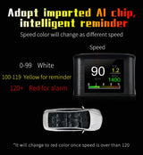 P10 PRO Car OBD2 Head Up Display Digital Speedometer On Board Computer Overspeed Alarm Engine Fault Code Electronic Accessories