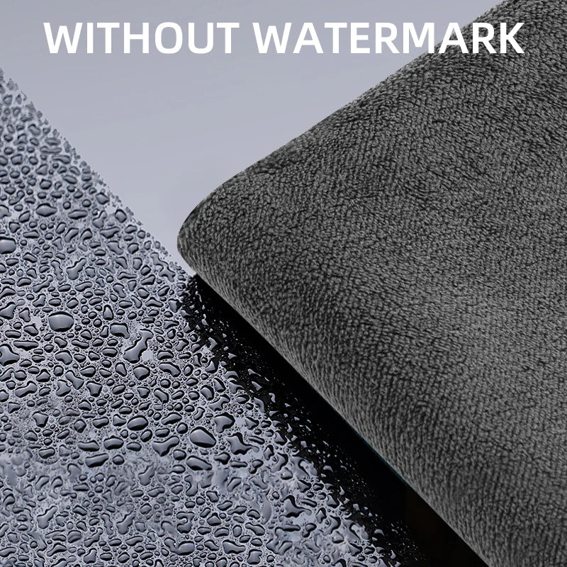 Car Towel Suede Double-sided Car Cleaning Cloth with Car Detail Cleaning brush for Mercedes benz A B R G Class w204 W251 W463