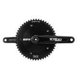 WEAPON Crankset Fixed Gear Bicycle 50T Crank 170mm 144BCD Hollowtech Ceramic Bottom Bracket Single Speed Fixie Bike Accessories